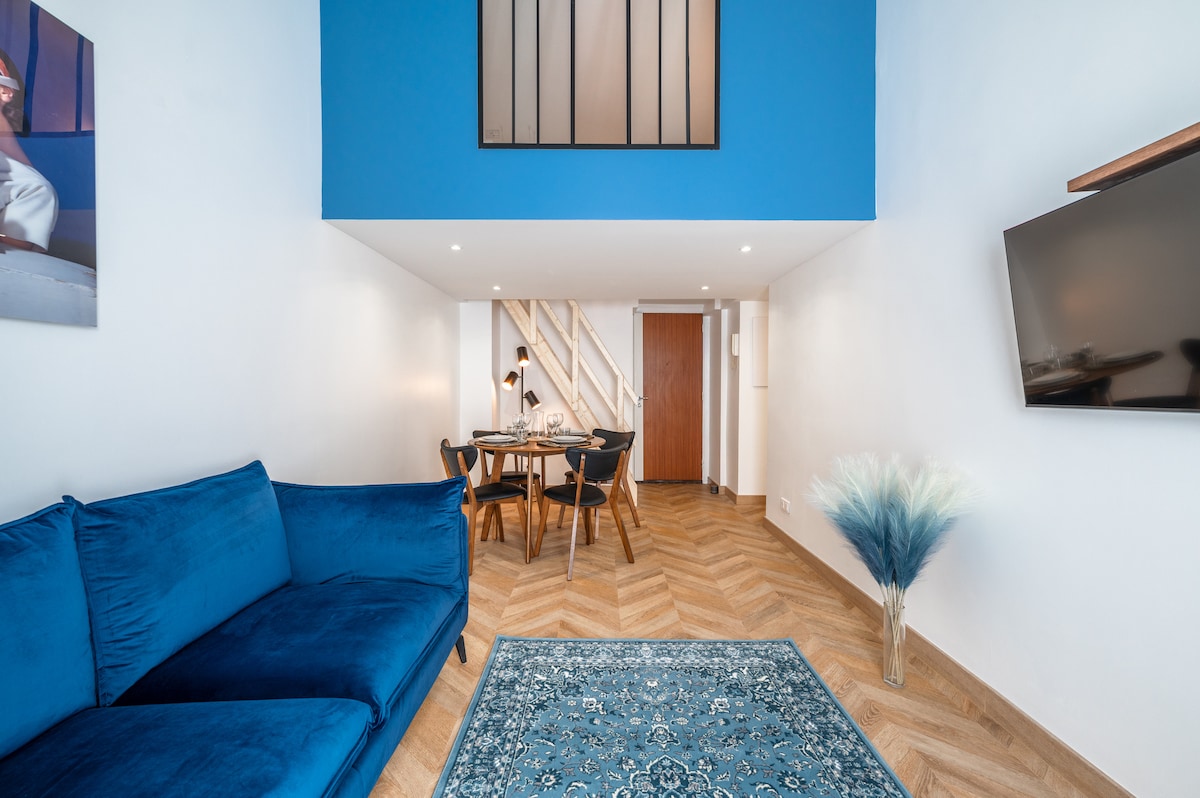 Magnifique 2 chambres au cœur de Nice avec balcon